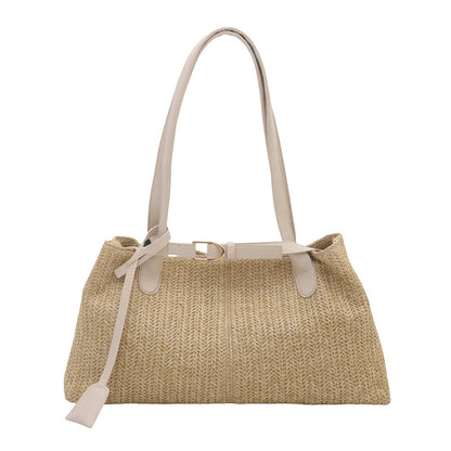 Gewebte Strohtasche
