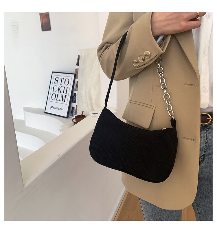 Modische Cord Handtasche Brehn