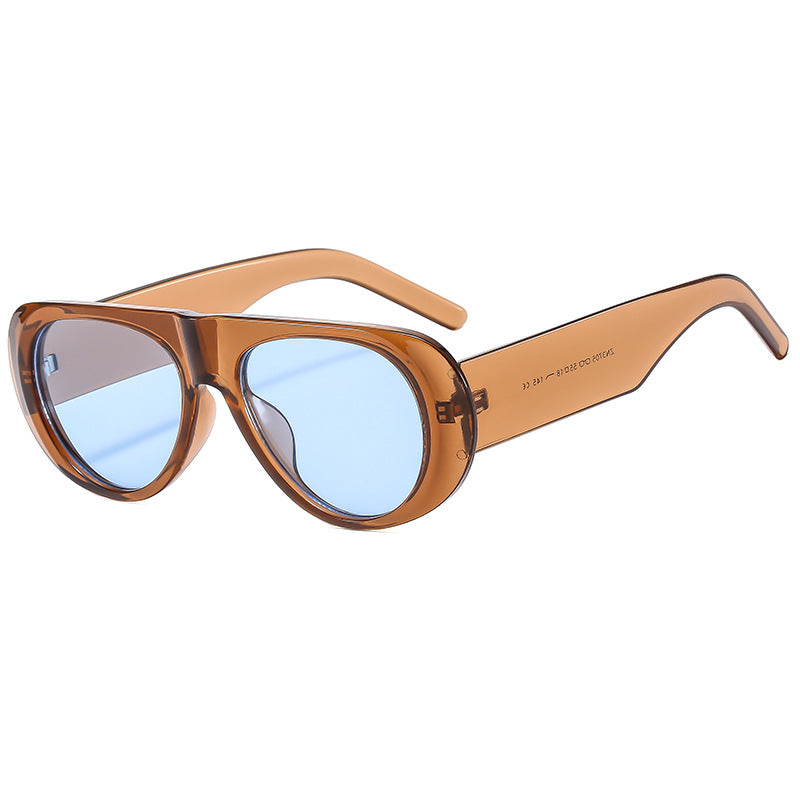 Damen außergewöhnliche Sonnenbrille im angesagten Schildpatt-Design Brehn