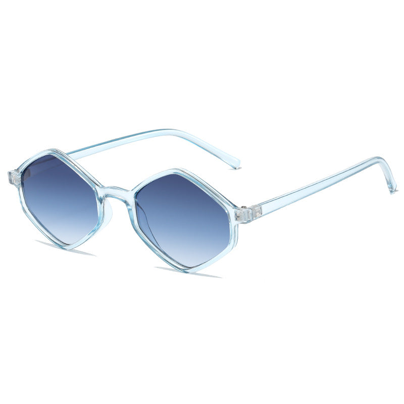 Damen stylische geometrische Sonnenbrille mit elegantem Rahmen Brehn