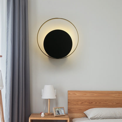 Moderne Dual-Circle Wandlampe