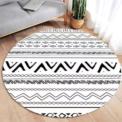 Bohemian Geometrisches Muster Teppich Brehn