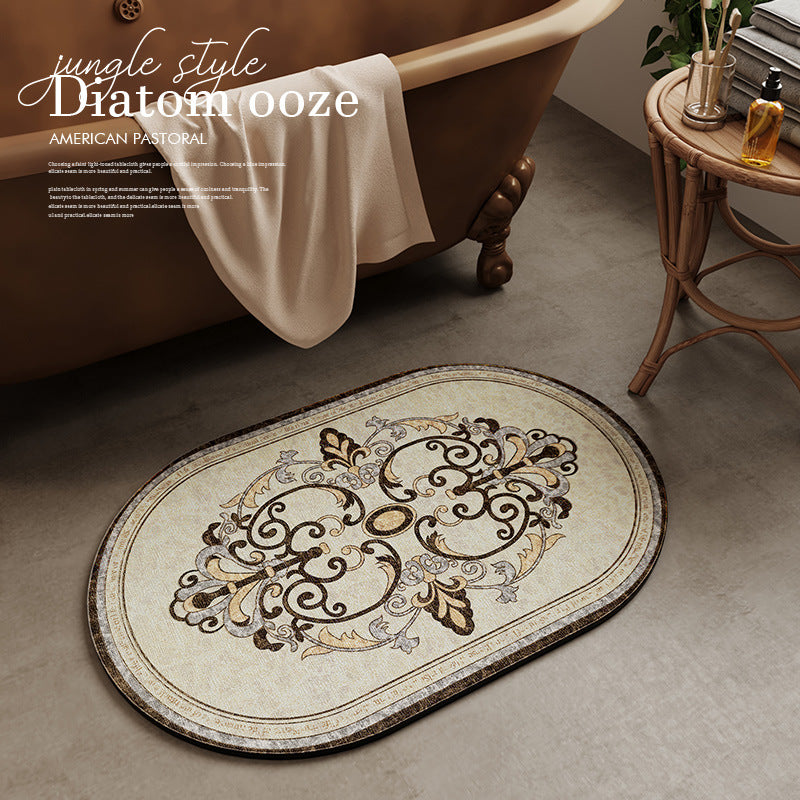 Vintage Floral Badewanne Brehn