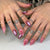 Elegantes Press-On-Nagel-Set mit Ombre-Design Brehn