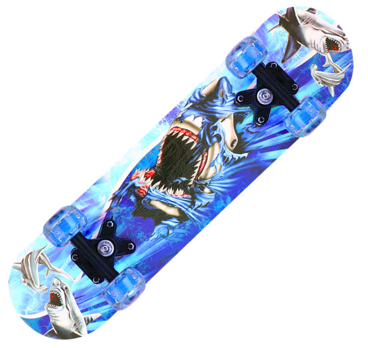 Mädchen Cartoon Charakter Mini Skateboard Brehn