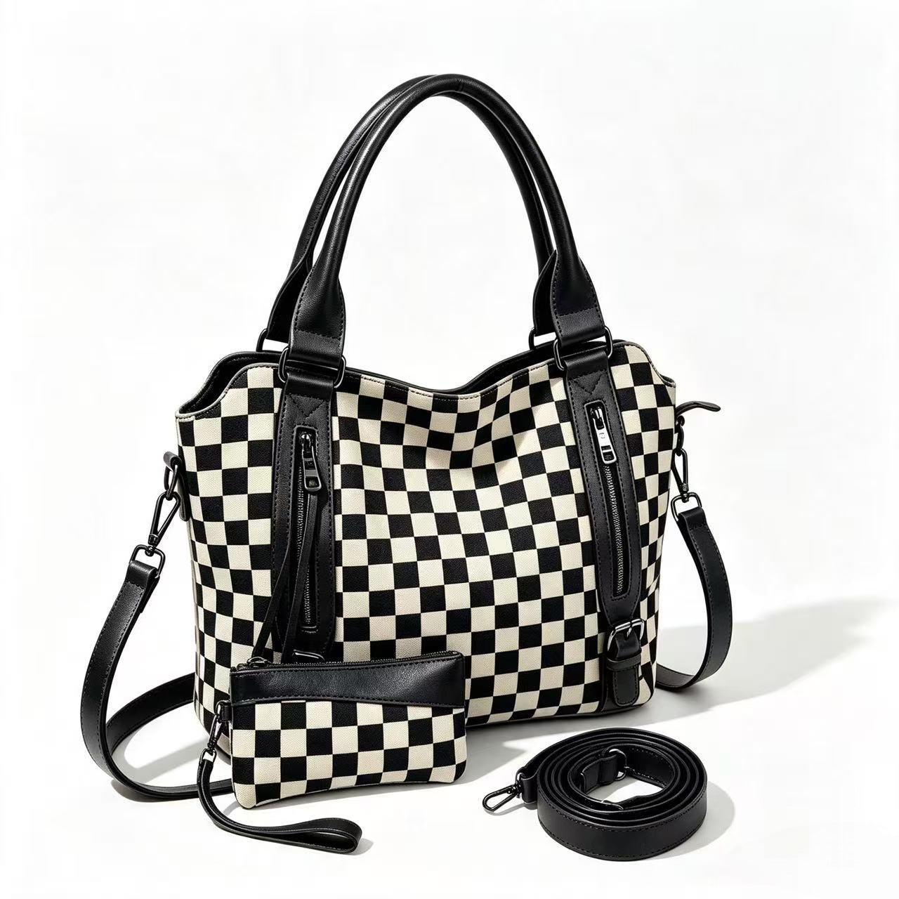 Modische Handtasche mit Praktischem Zubehör Brehn