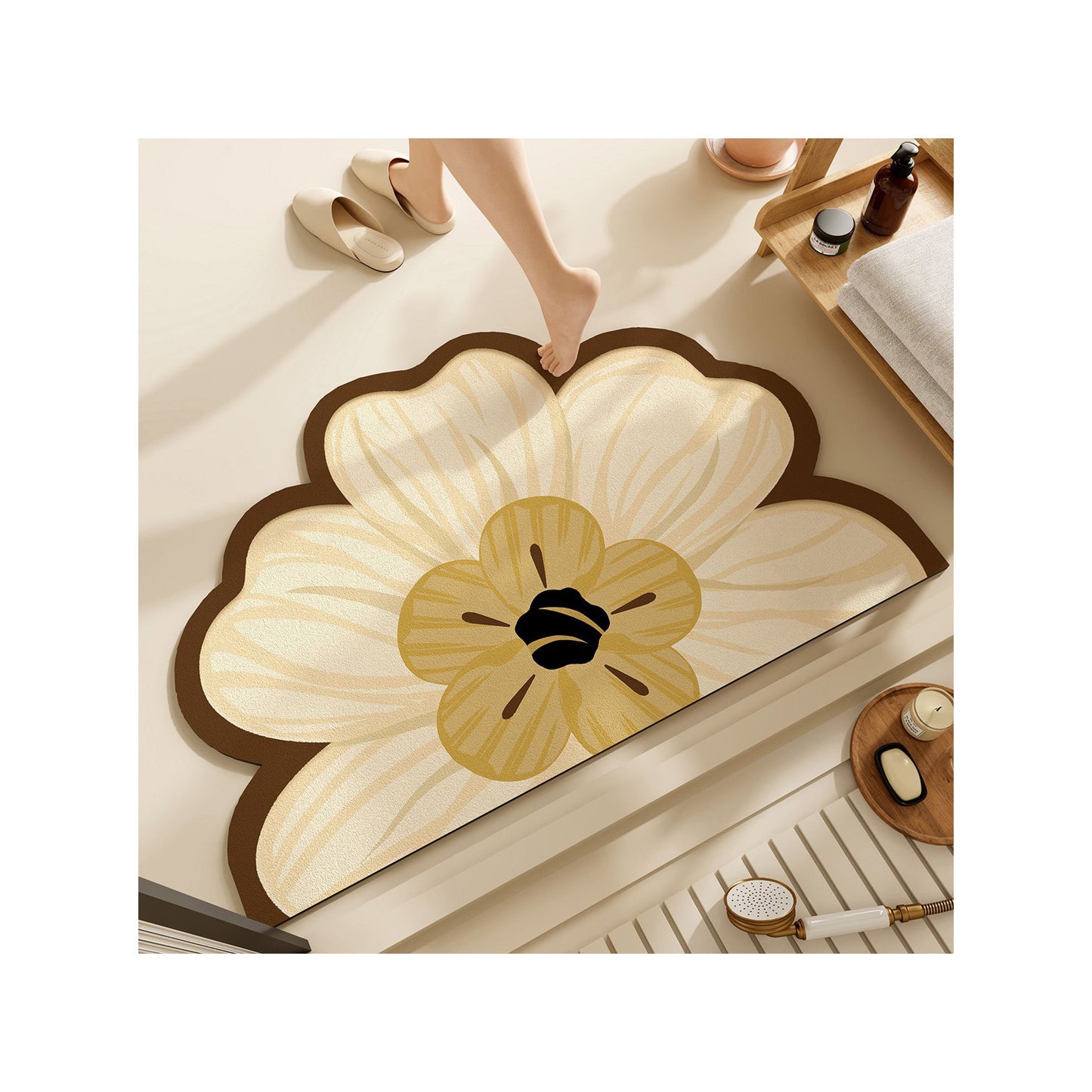 Blumendesign Badematte Brehn