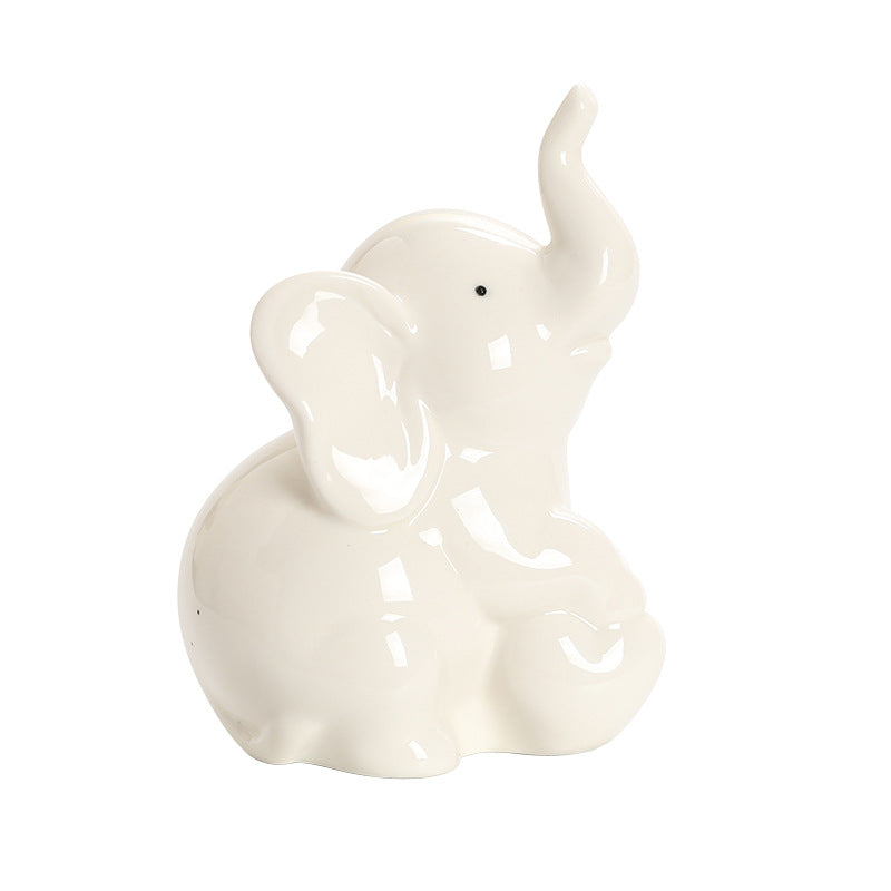 Verspielte und elegante Elefanten-Dekorationsfigur Brehn