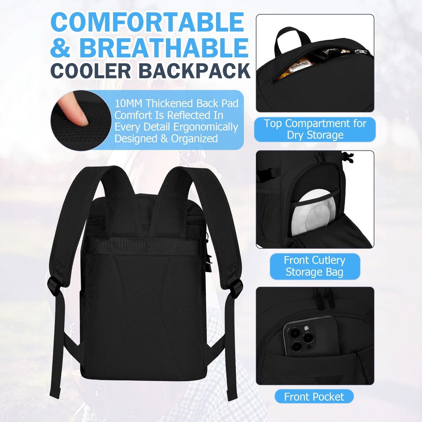 Unisex Kühltasche Rucksack Brehn