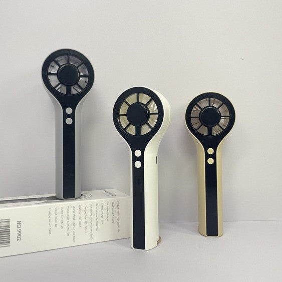 Unisex Tragbarer Handventilator mit LCD-Display und ergonomischem Design Brehn