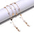 Perlen- und Metall-Brillenhalter-Kette Brehn