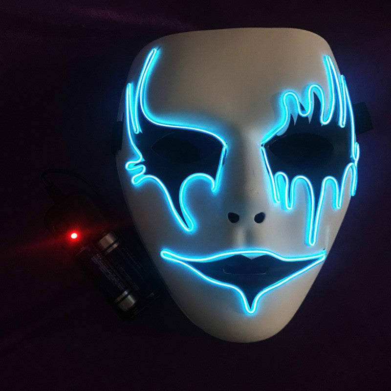 LED Leuchtende Halloween Maskerade Maske Brehn