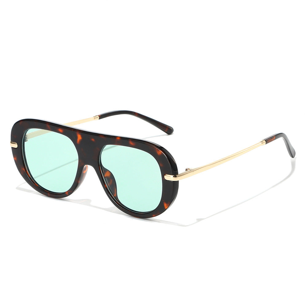 Futuristische Übergroße Shield Sonnenbrille Brehn