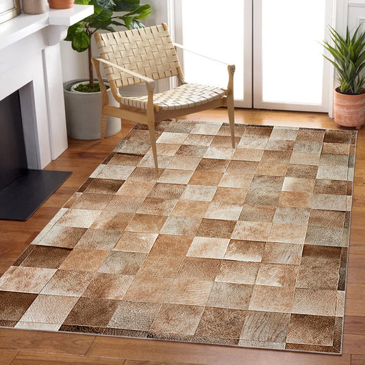 Rustikale Patchwork-Teppich Brehn