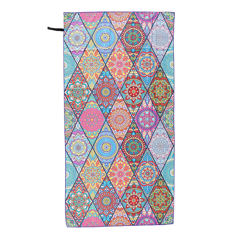 Strandhandtuch mit kunstvollem Mandala-Design Brehn