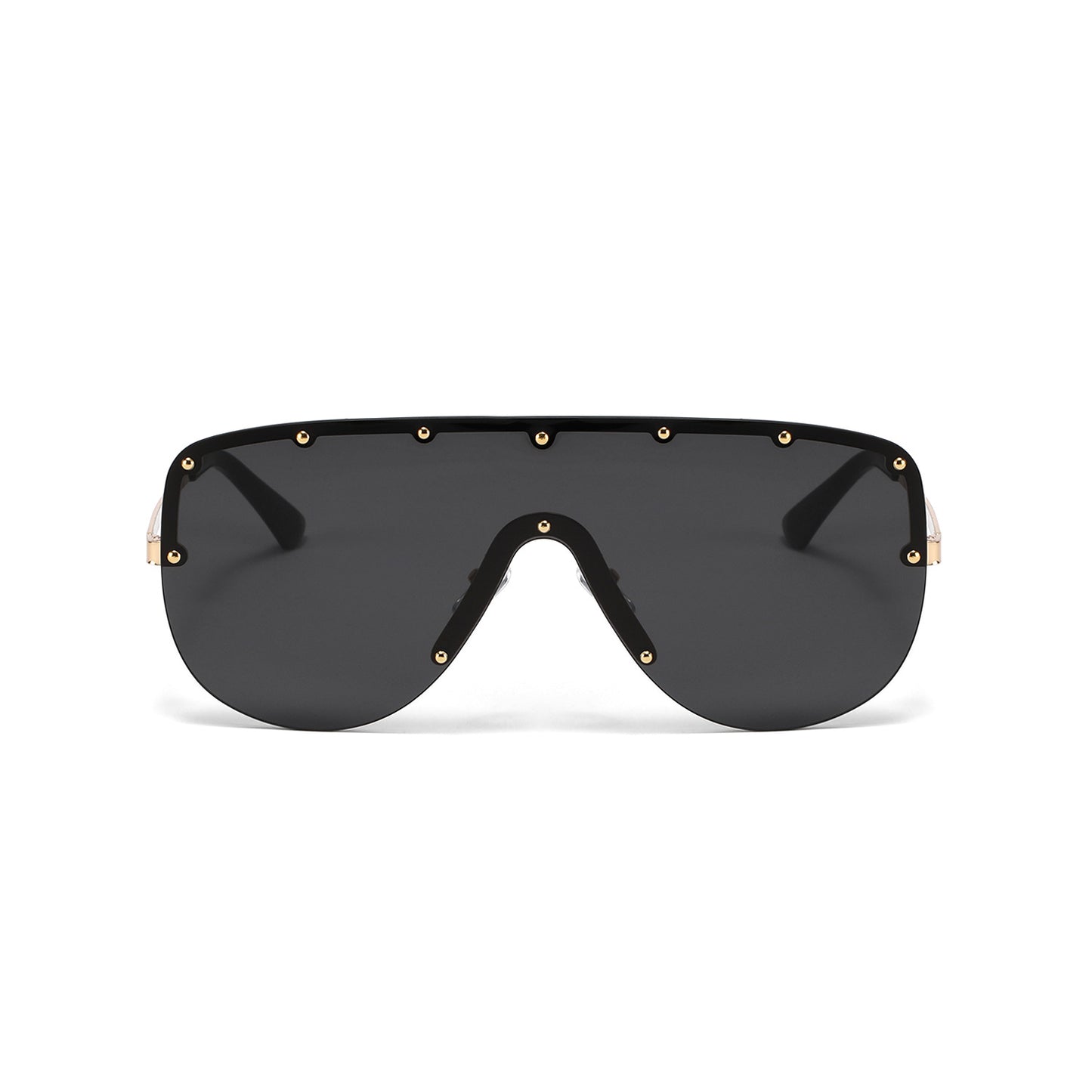 Damen futuristische oversized Sonnenbrille Brehn