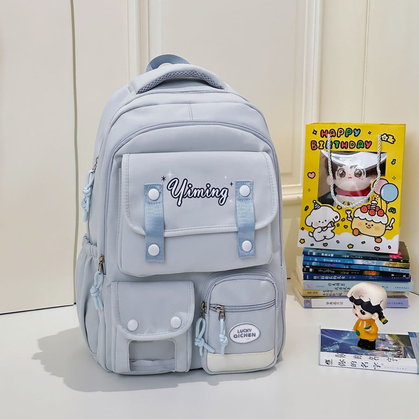 Multi-Fach Grafikdesign Rucksack