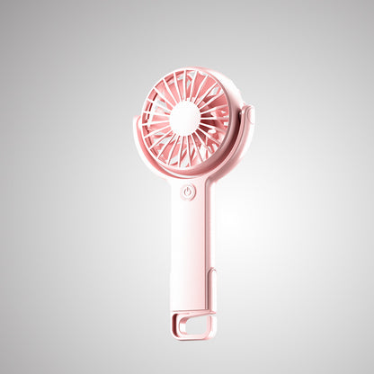 Damen tragbarer Handventilator mit ergonomischem Griff und variabler Windstärke Brehn