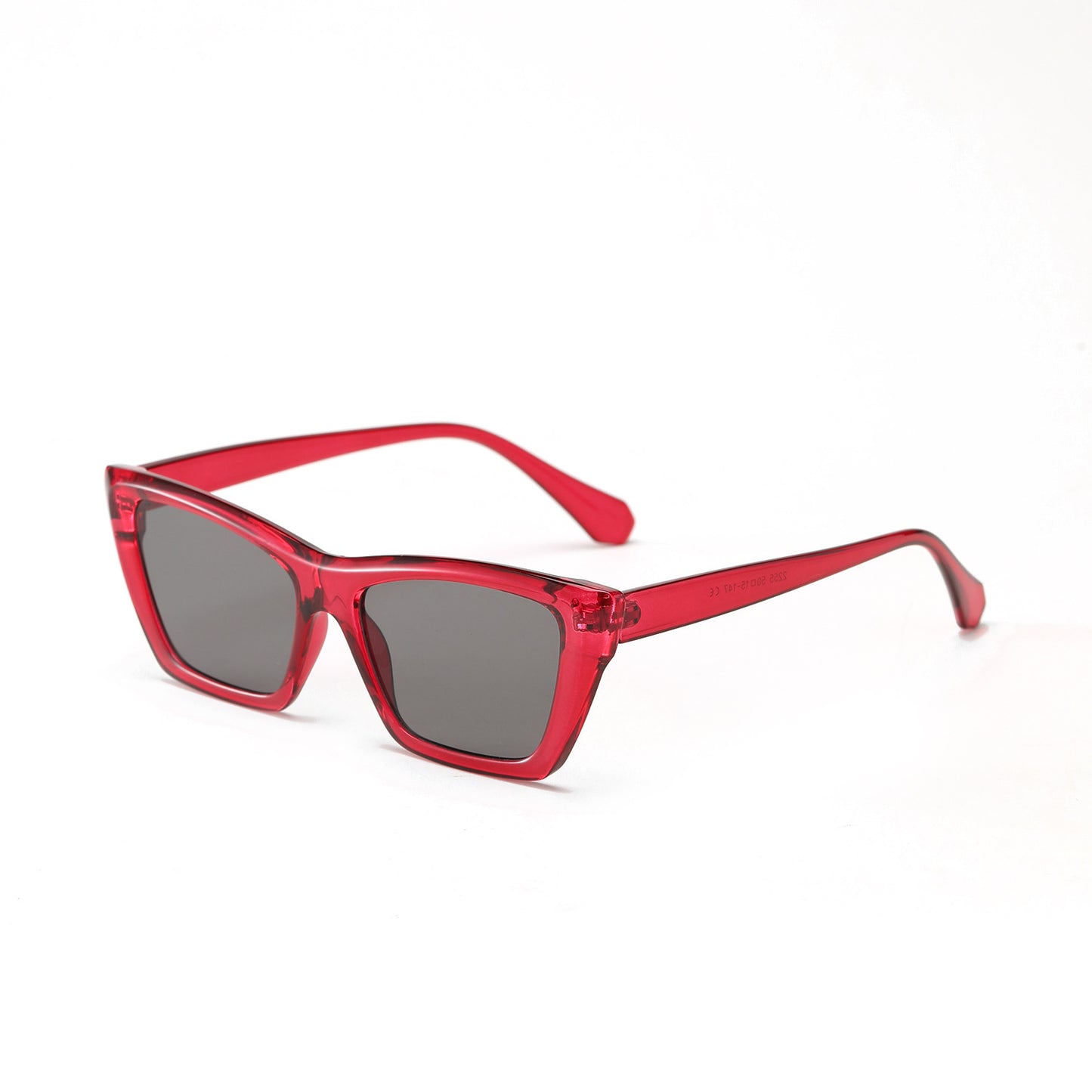 Damen geometrische Sonnenbrille mit stylischem Kunststoffrahmen Brehn