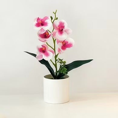 Künstliche Orchideenpflanze für Wohnkultur und Innendekoration