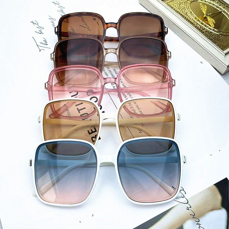 Oversized Retro Quadratische Sonnenbrille Brehn