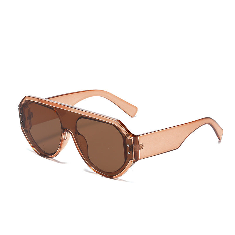 Herren Bold Frame Futuristic Sonnenbrillen Brehn