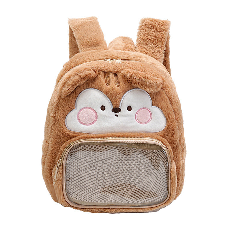 Plüsch Rucksack mit Hasendesign Brehn
