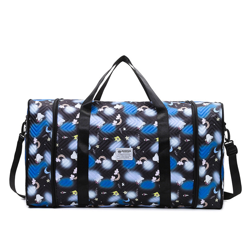 Spaß gemusterte Sport-Duffel-Tasche
