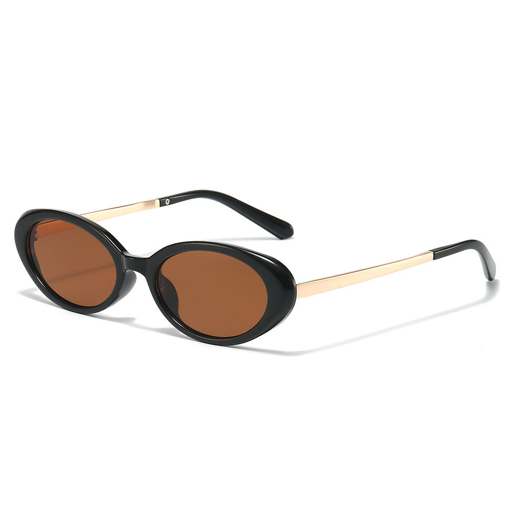 Retro-inspirierte ovale Rahmen-Sonnenbrille Brehn 1787812326