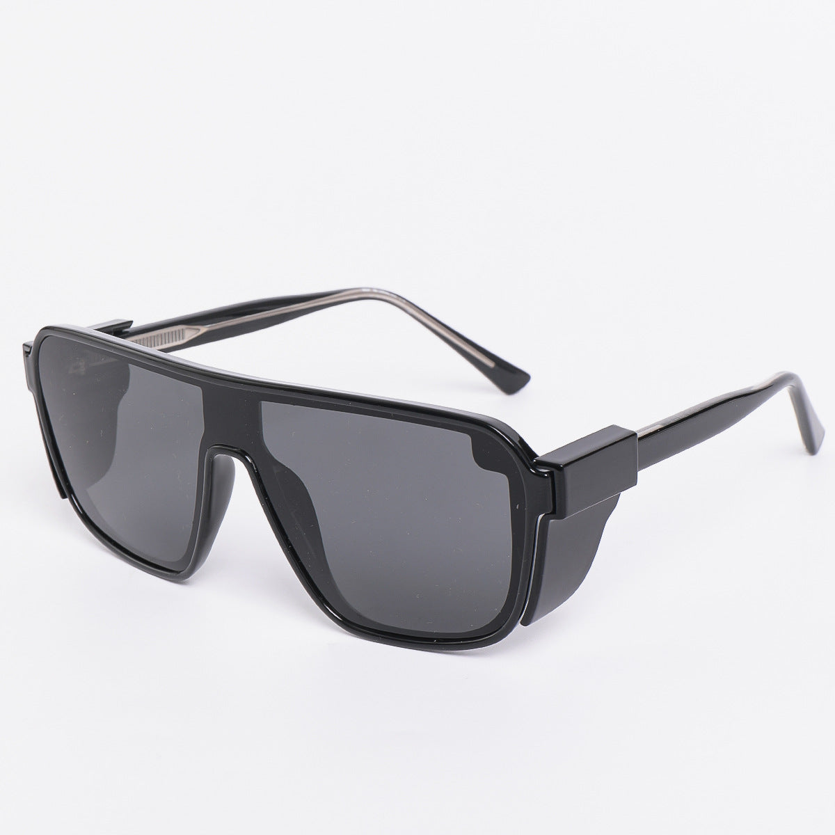 Damen sportliche Sonnenbrille im futuristischen Design mit farbigen Gläsern Brehn