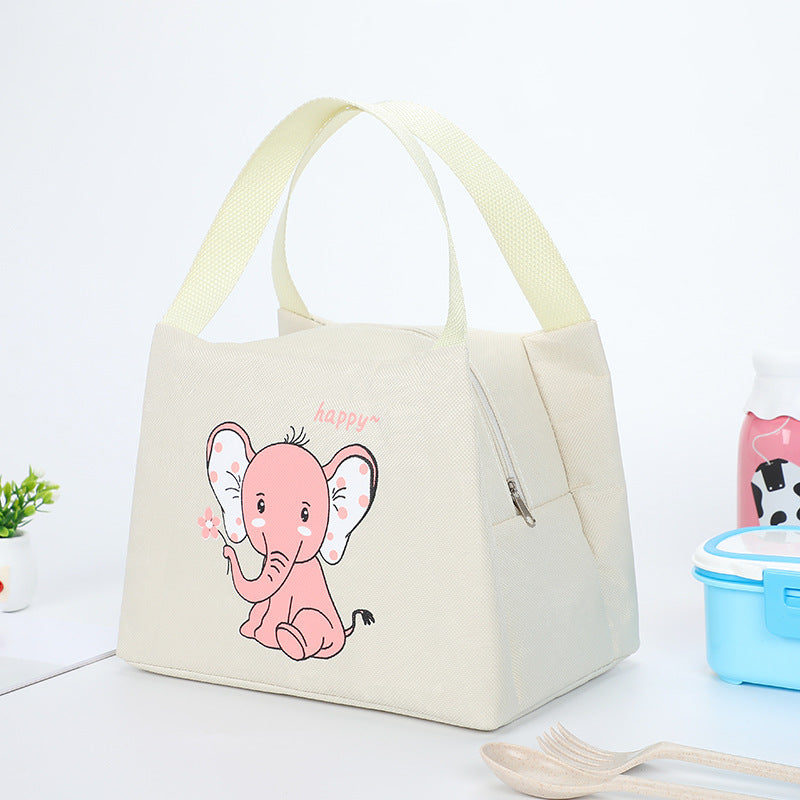 Süße Bärenprint isolierte Lunch-Tasche Brehn