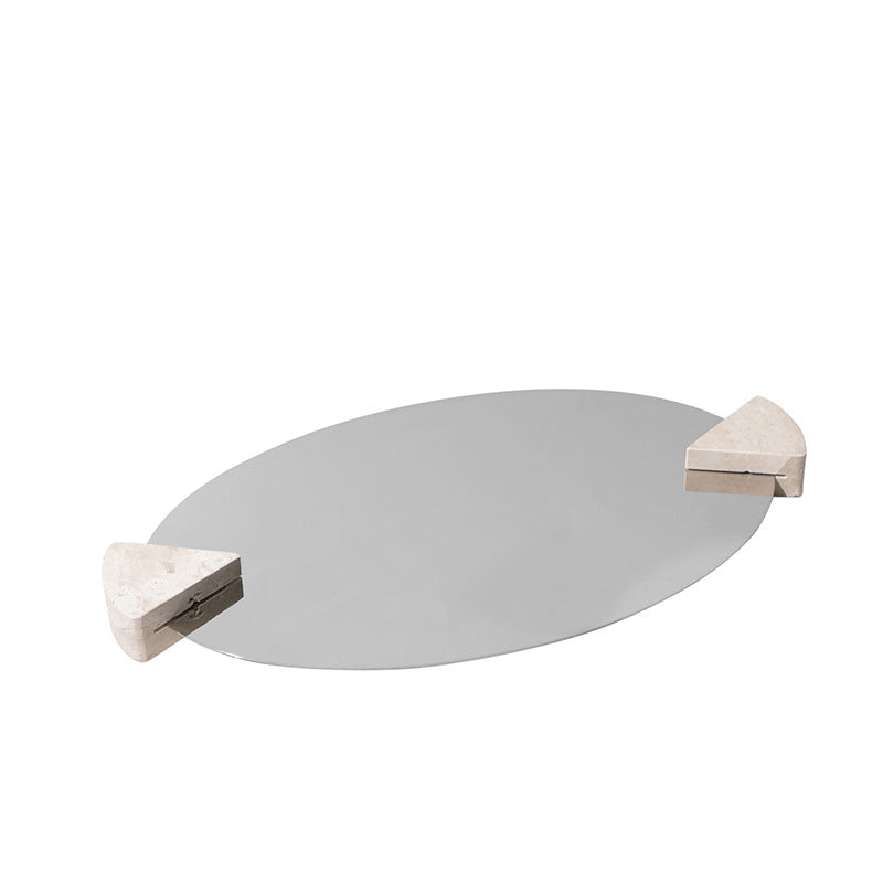 Ästhetische moderne dekorative Servierplatte