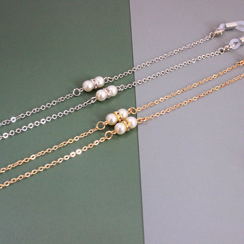 Elegante Perlenkette mit Verstellbarem Design Brehn