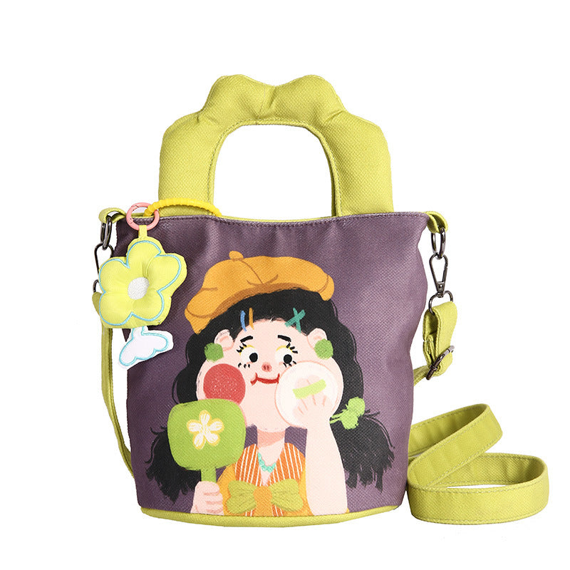 Plüsch-Handtasche Im Frechen Kindermotiv Brehn