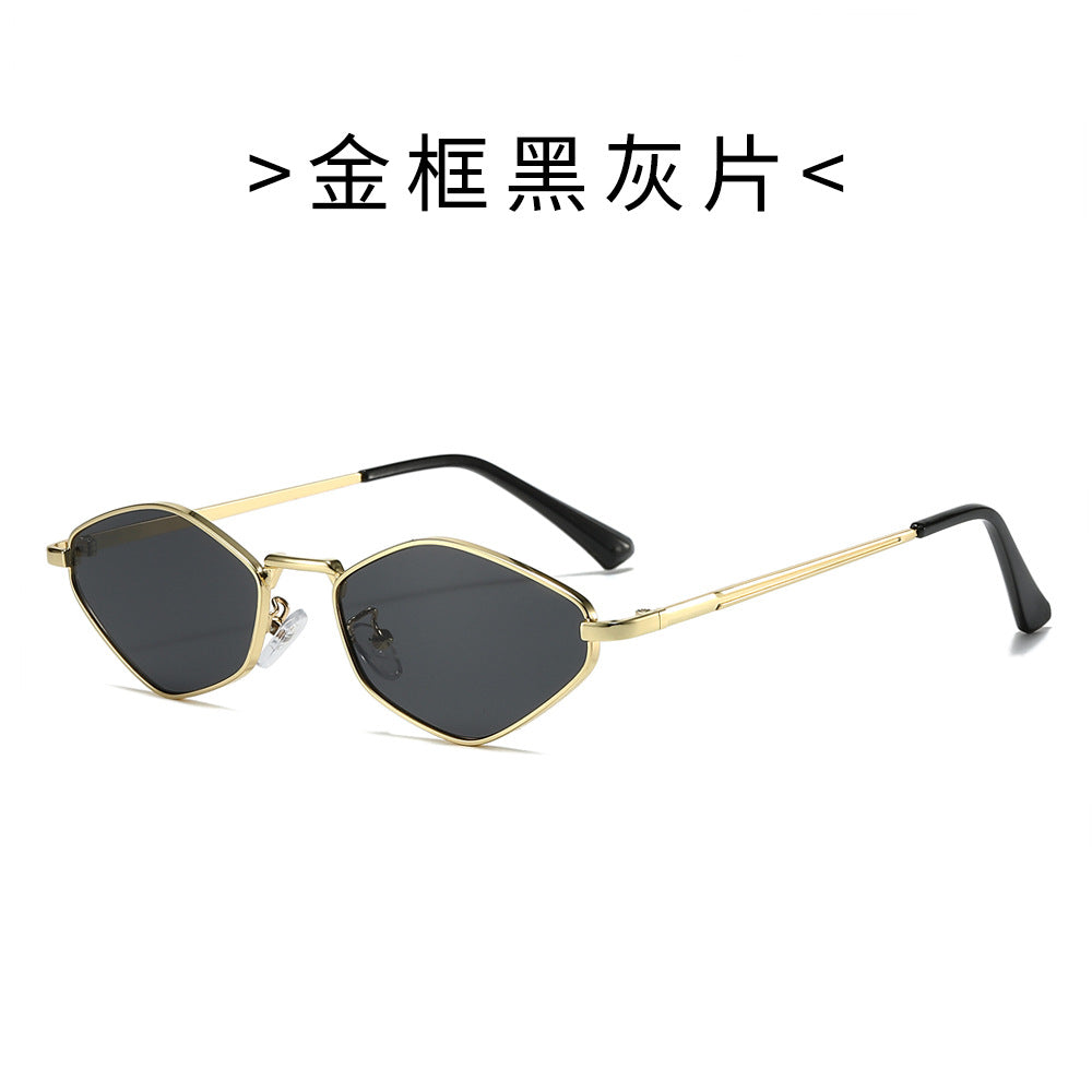 Damen Modische Sonnenbrille im futuristischen Design Brehn