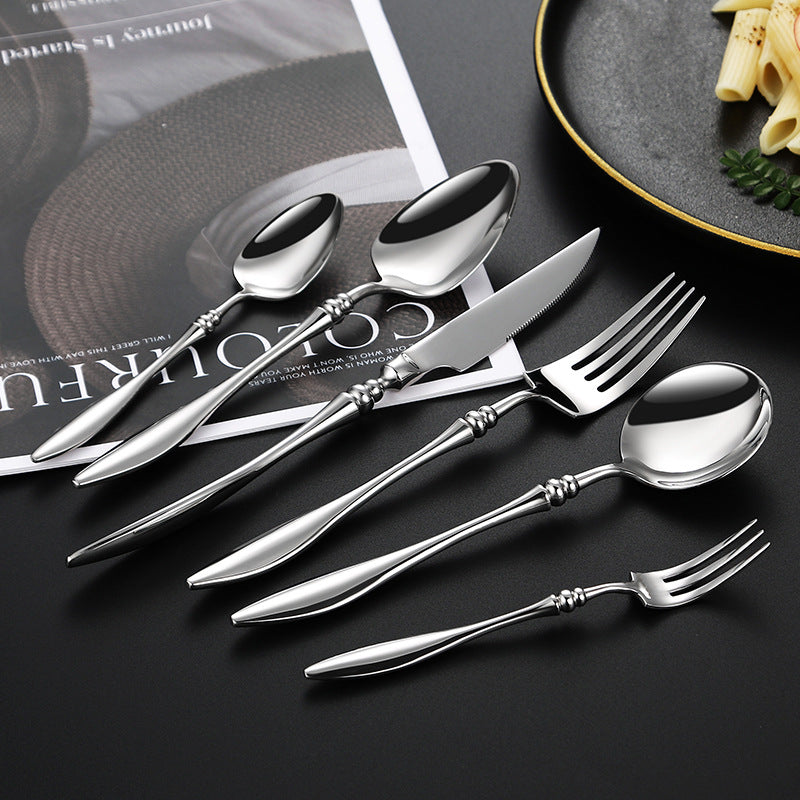 Elegantes Tafelmesser mit Feinem Wellenmuster Brehn