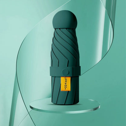 Damen UV-Schutz Falt-Regenschirm mit innovativem Mechanismus Brehn