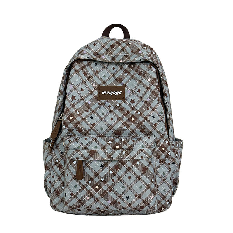 Stylischer leichter Rucksack mit niedlichem Teddybär-Schlüsselanhänger Brehn