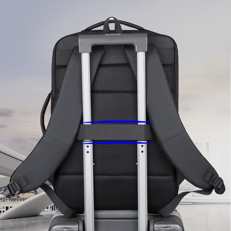 Moderner Laptop-Rucksack mit Umfangreicher Schutzfunktion und Durchdachtem Fächersystem Brehn