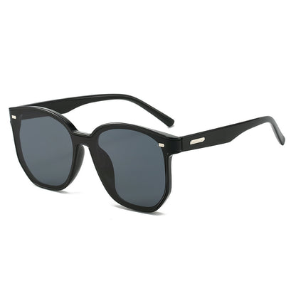 Geometrischer Rahmen Oversized Sonnenbrille Brehn