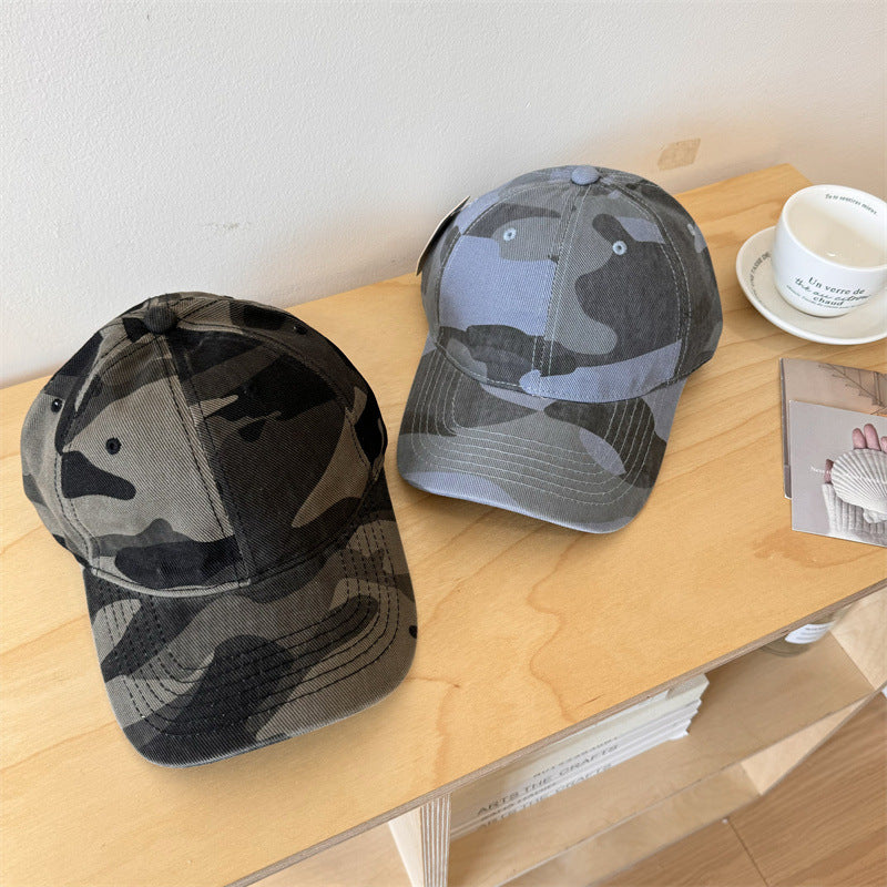 Damen Freizeit Verstellbare Camouflage Baseballmütze Brehn