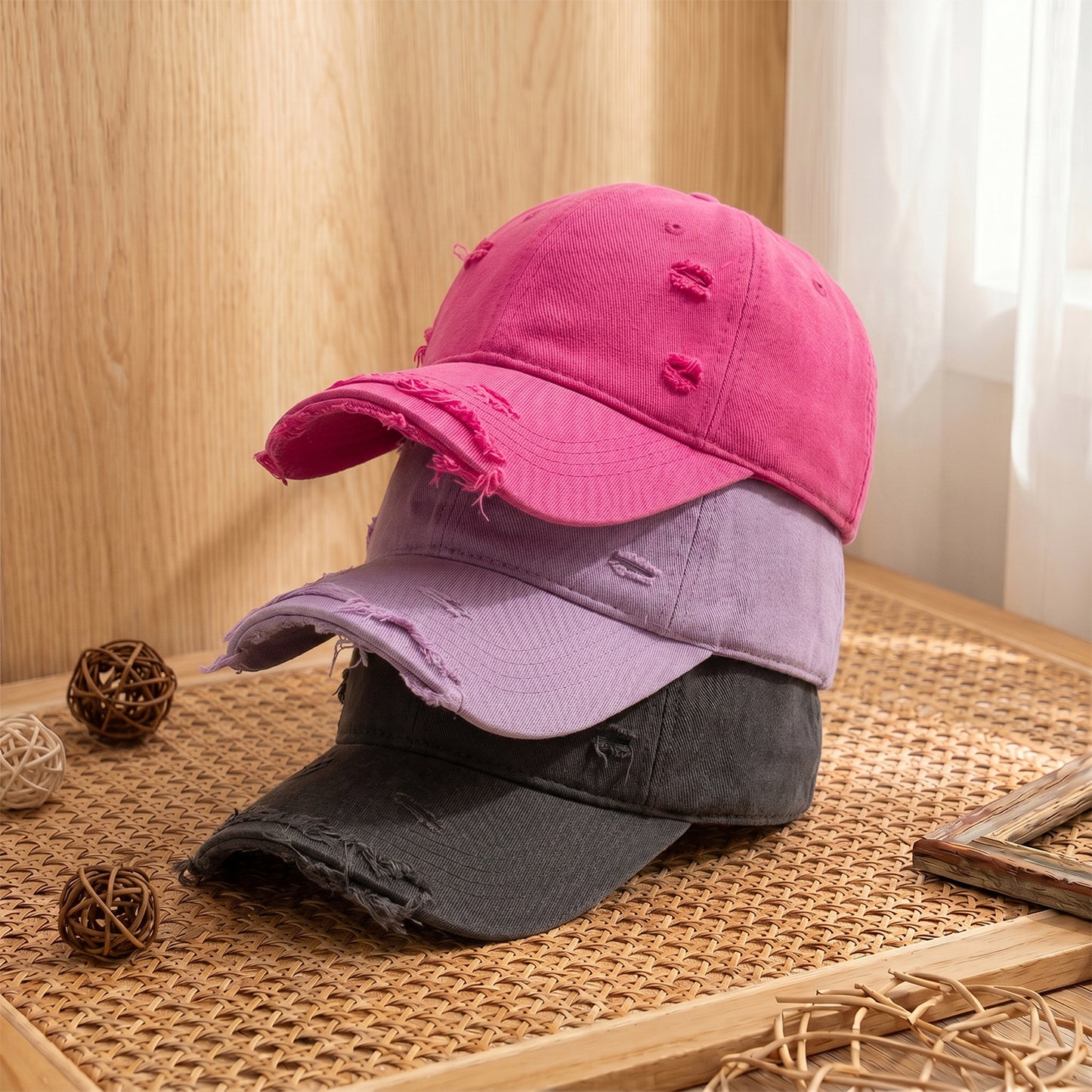 Damen lässige und stylische Cap mit Vintage-Design Brehn