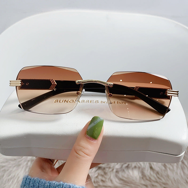 Avant-Garde Luxury Shield Sonnenbrille Brehn