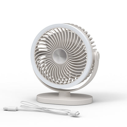 Damen Tragbarer USB Tischventilator mit neigbarem Kopf und stylischem Design Brehn