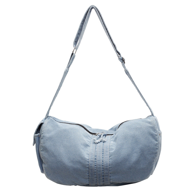 Weiche Denim Umhängetasche Brehn