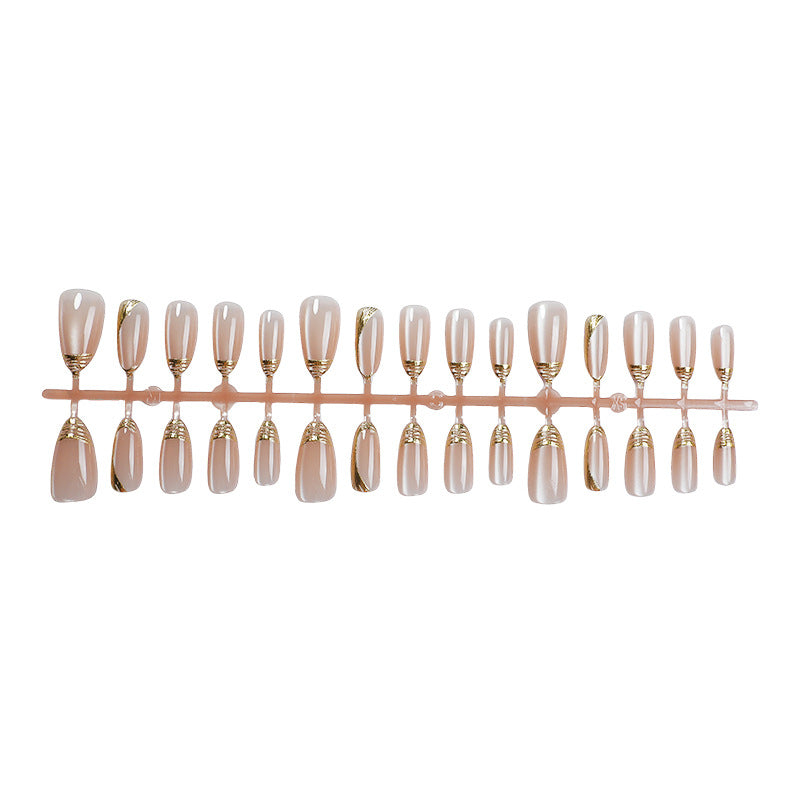 Luxuriöses Künstlerisches Press-On-Nagelset