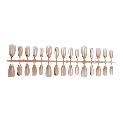 Luxuriöses Künstlerisches Press-On-Nagelset