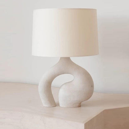 Abstrakte moderne Tischlampe