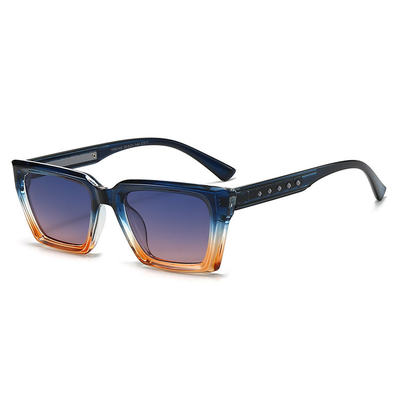 Damen modische Sonnenbrille im modernen Quadratdesign Brehn