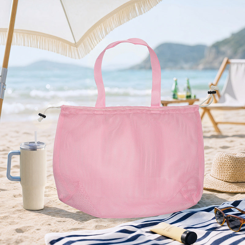 Vielseitige Strandtasche Im Luftigen Netzdesign Brehn